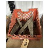 4 - Large Hinges & 2 Brackets