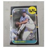 ROOKIE CARD 1987 DONRUSS DAVID CONE