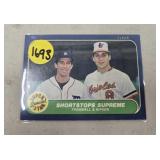 EARLY CARD 1986 FLEER HOF CAL RIPKEN