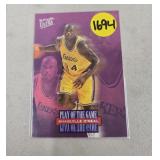 INSERT CARD FLEER ULTA HOF SHAQUILLE ONEAL