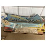 Vintage Model Airplane Kit - Spitfire & Steerman