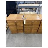 2 Side Tables 21"L x 17"W x 28"H
