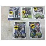 5 Football Cards