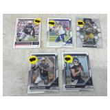5 Football Cards