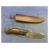 Damascus Steel Fixed Blade Knife