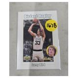 INSERT CARD UPPERDECK HOF LARRY BIRD