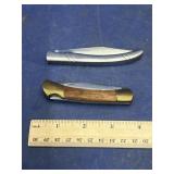 2 - Single Blade Pocket Knives