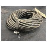 Coil of Black Vinyl Tubing