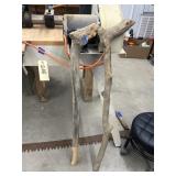 2 Pcs - Rustic Wood Canes