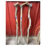 3 Rustic Homemade Canes