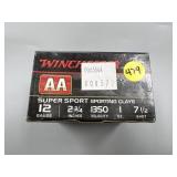 Winchester 12 Gauge - 2 3/4 - 7 1/2 Shot - 25 Roun