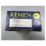 Kemen 12 Gauge - 2 3/4 - 7 1/2 Shot - 25 Rounds