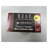 Federal 12 Gauge - 2 3/4 - 7 1/2 Shot - 25 Rounds