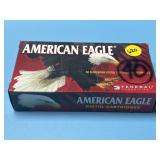 American Eagle 40 S&W FMJ - 50 Rounds