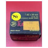 Tul Ammo 7.62 x 39mm  - 20 Rounds