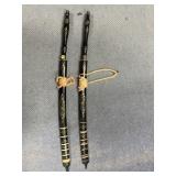 2 Indonesian/Islands Matching Swords - 37"