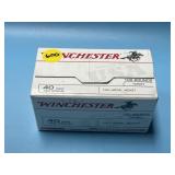Winchester 40 S&W FMJ - 100 Rounds