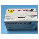 Winchester 40 S&W FMJ - 100 Rounds