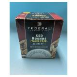 Federal 22LR - 550 Rounds