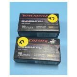 2pc -Winchester 22LR - 50 Rounds Per Box