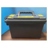 Plastic Ammo Box with 223 Remington & Other Ammo