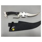 Frost cutlery surgicail steel knife in nylon sheah