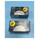2pc- Federal 22LR - 50 Rounds Per Box