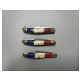 3 Handmade Pocket Knifes