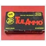 Tul Ammo 223 Rem - 12 Rounds