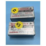 2pc - Winchester 22LR - Small Game - 50 Rounds Per