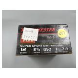 Winchester 12 Gauge - 2 3/4 - 7 1/2 Shot - 25 Roun