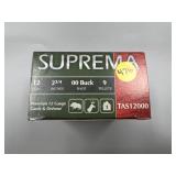 Suprema 12 Gauge - 2 3/4 - 00 Buck Shot - 25 Roun