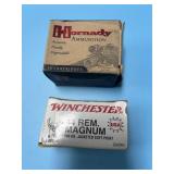 2pc - Winchester & Hornady 44 Mag - 20 Rounds Each