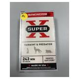 Winchester Super X 243 Win. Ammo