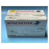 Winchester 40 S&W FMJ - 100 Rounds