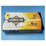 Armscor 40 S&W FMJ - 50 Rounds