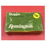 Remington 12 Gauge - 2 3/4 - 1oz Slug - 5 Rounds