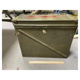 Large Metal Ammo Box - Empty