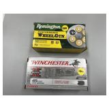 2pc - Winchester & Remington 45 Colt - 50 Rounds