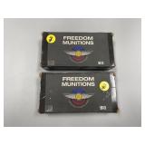 2pc - Freedom Munitions 40 S&W - 50 Rounds Per Box