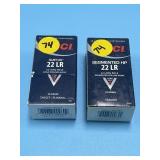 2pc - CCI 22LR - 50 Rounds Per Box
