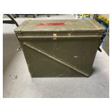 Large Metal Ammo Box - Empty