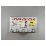 Winchester 12 Gauge - 2 3/4 -  7 1/2 Shot - 25 Ro