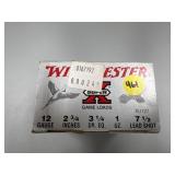 Winchester 12 Gauge - 2 3/4 -  7 1/2 Shot - 25 Ro