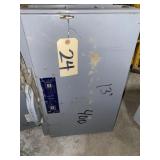 Square D 400 Amp 3-Pole Switch Box - 3 Phase