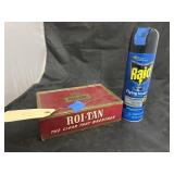 Raid Insect Sprayer & Cigar Box