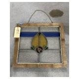 Framed Stained Glass 20"x18"