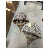 Pair Floating Shelves