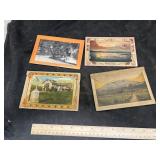 4 - Postcard Souvenir Folders