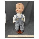Boy Doll on Stand